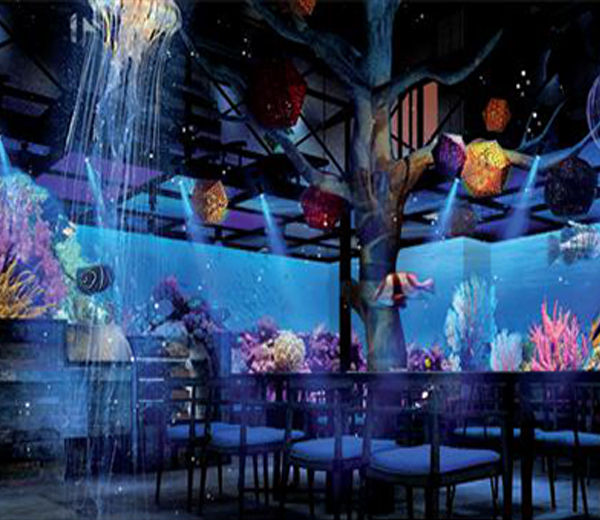 裸眼3D 海底唯美主题餐厅